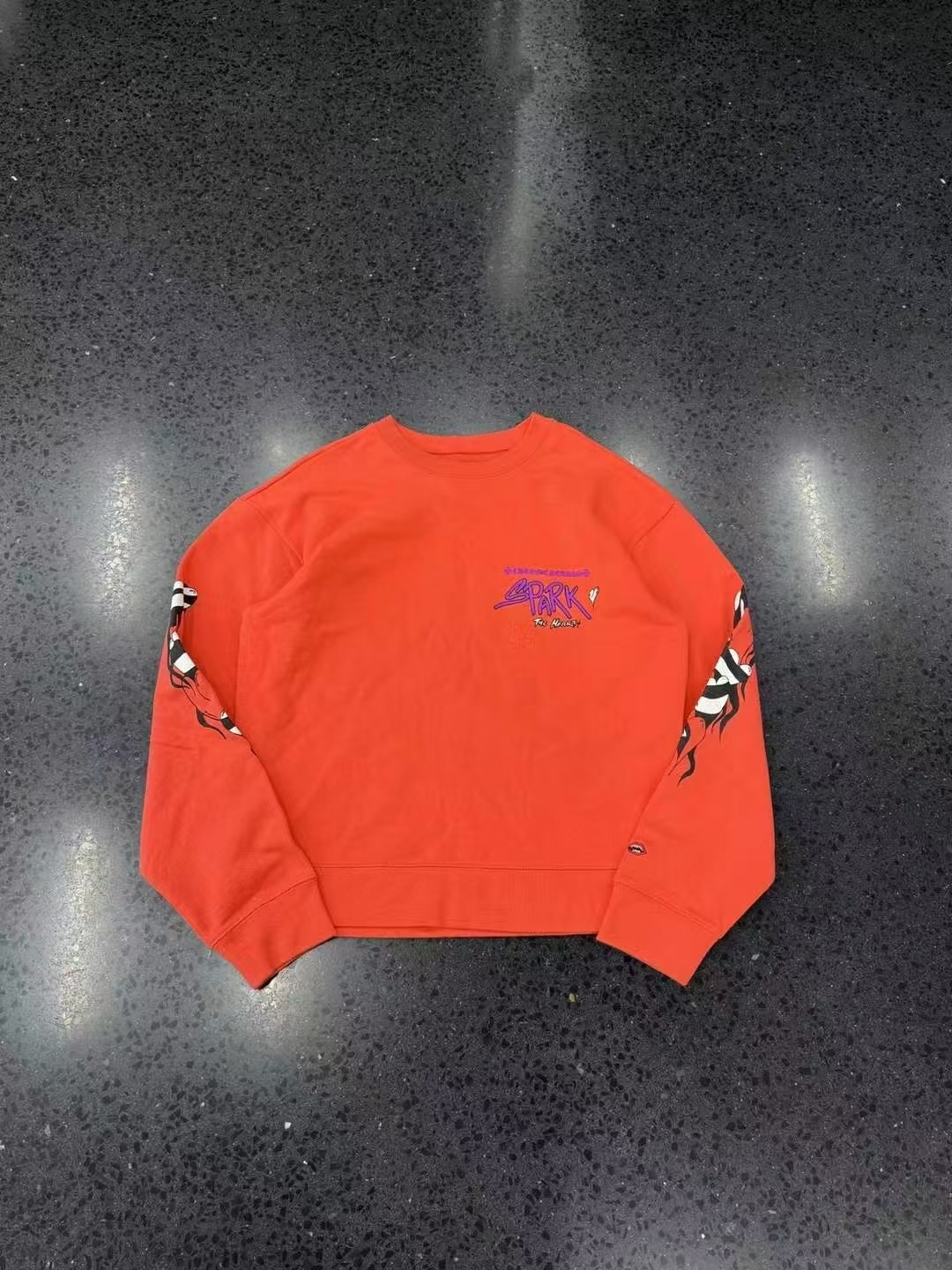 Chrome hearts Mattyboy graffiti print sweater red, image 1