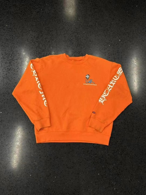 크롬하츠 매티보이🍊오렌지 프린트 후드