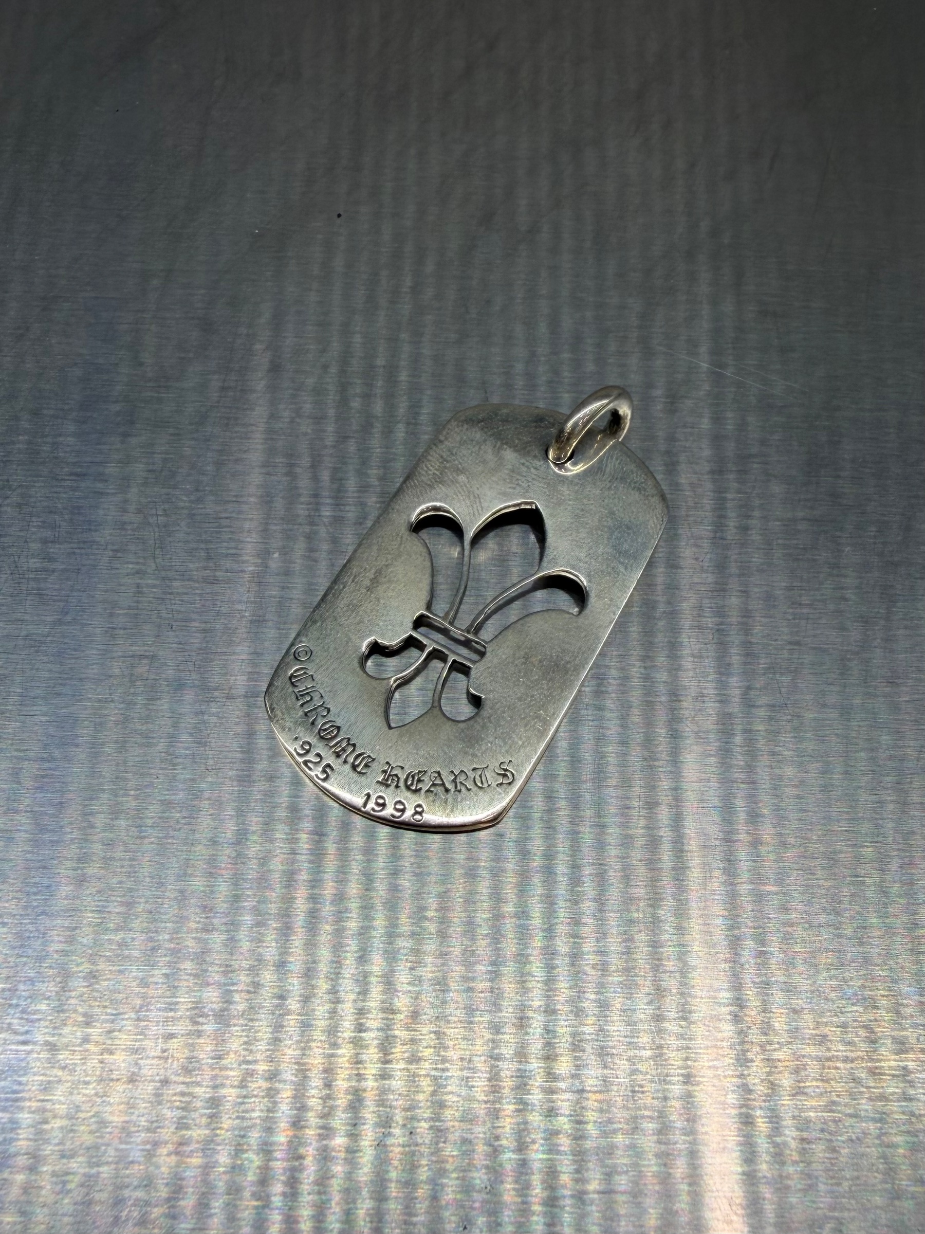 Chrome hearts Crocker Heart Hollow Scout Flower Army รูปที่ 1