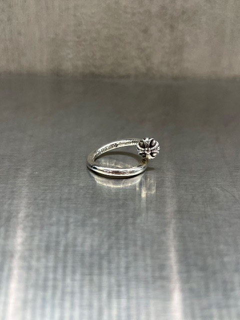 Chrome hearts โครเอเชียหัวใจ925เงินหัวเห็ดแหวนเล็บ💍