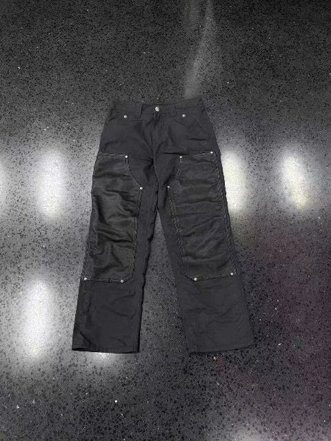 Chrome Hearts ครอส✝️ กางเกงทำงานสีดำ