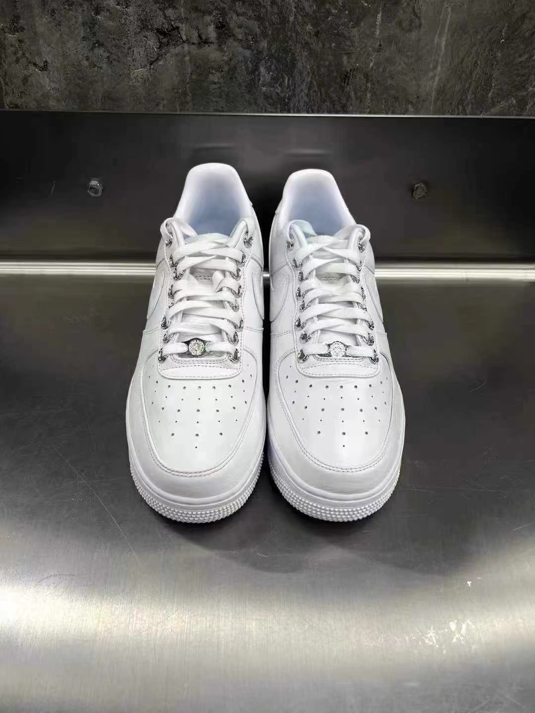 Chrome hearts โครเอเชียหัวใจ Nocta Nike ร่วมสามฝ่าย AirForce1 รูปที่ 1