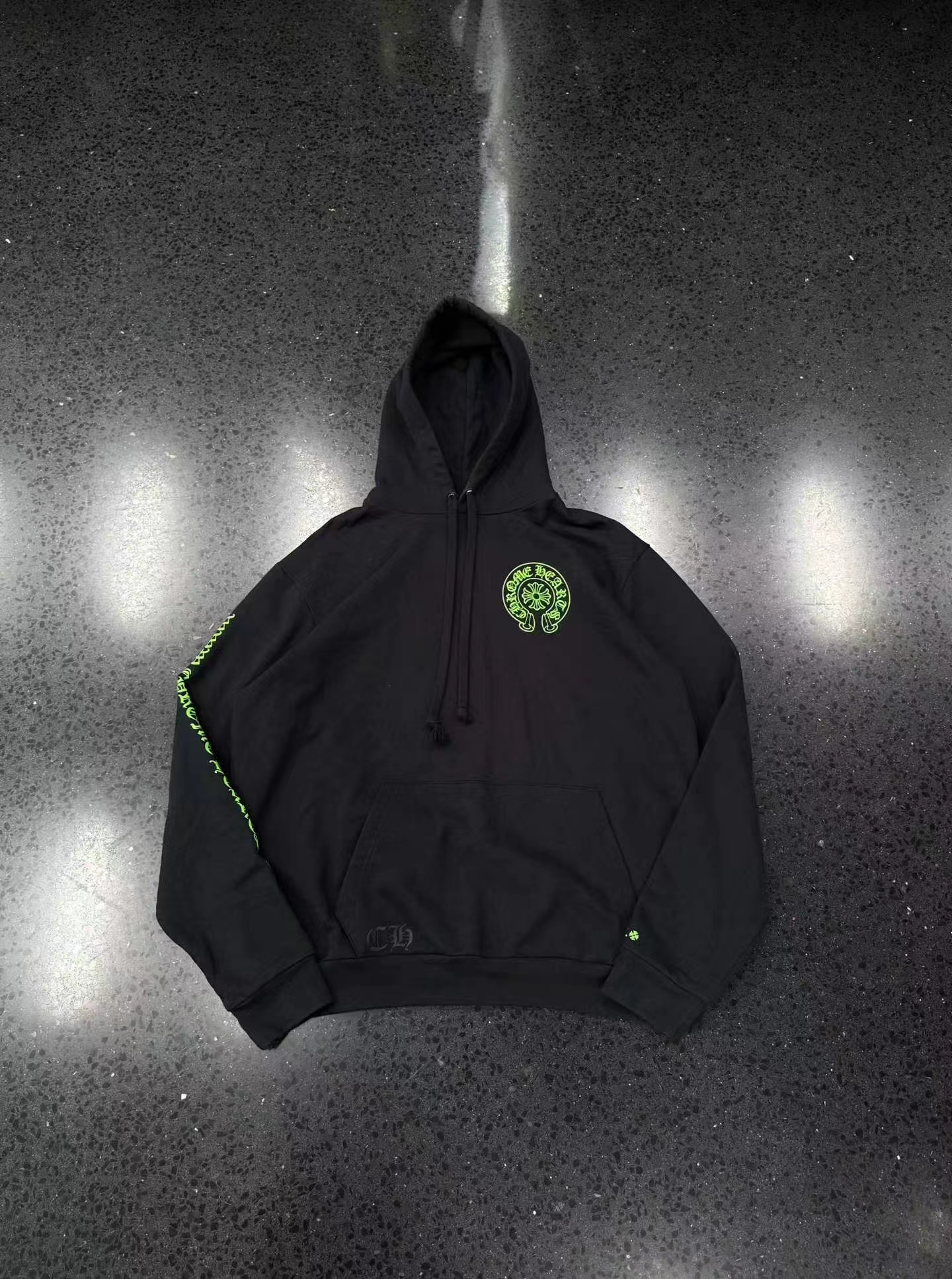 Chrome hearts Crowley Heart Team Signature Horseshoe Hoodie, image 1