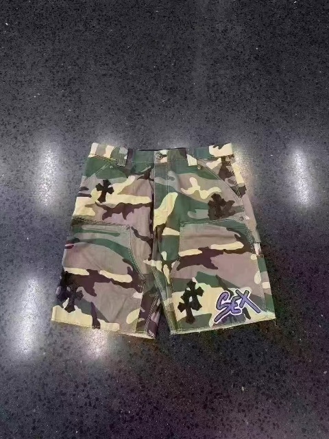 크롬 하트 섹스 레코드 크로스✝위장 반바지
