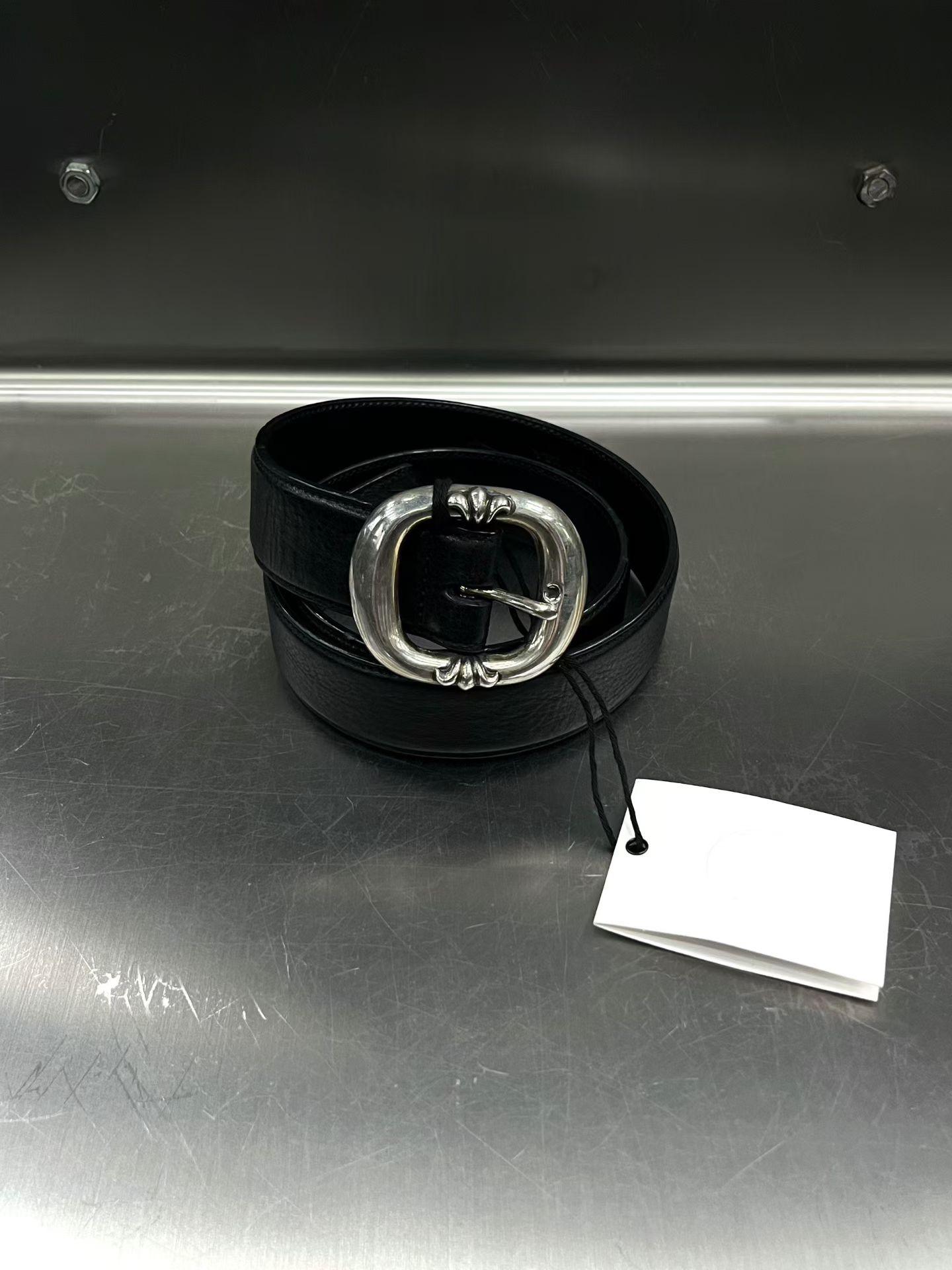 Chrome Hearts Croheart 925 Silver Ring Belt, image 1