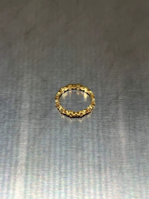 แหวนครอสติช TinyE 22K Chrome hearts