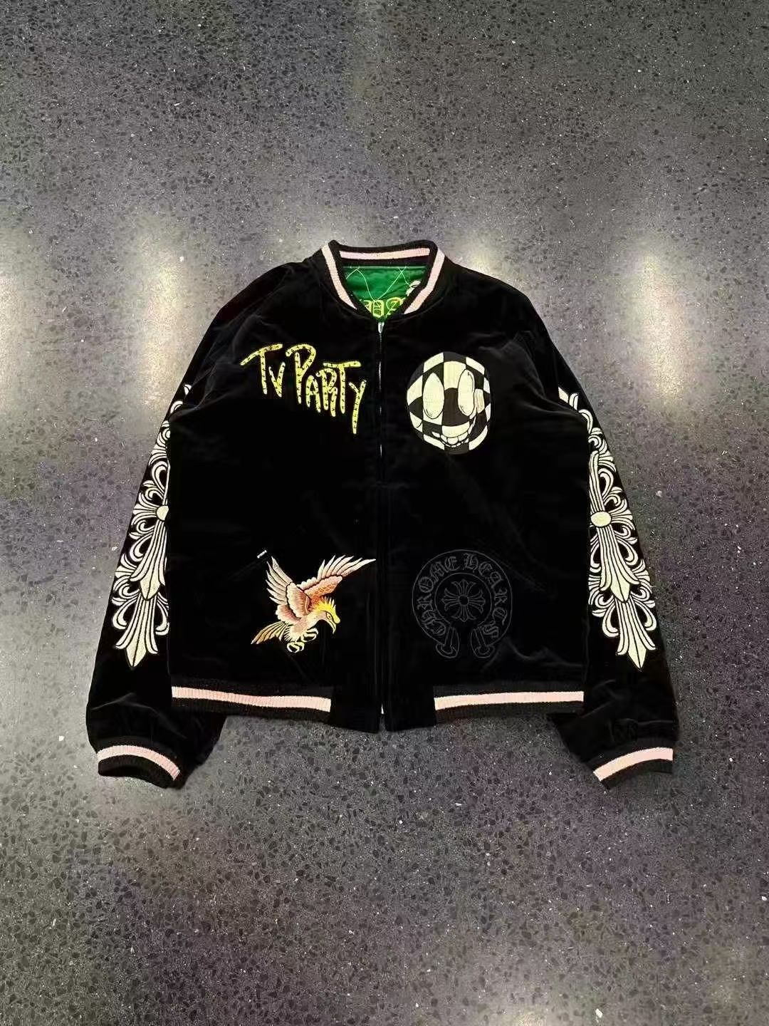 Chrome Hearts 원래 Yokosuka 재킷, 되돌릴 수 있습니다., 1번 이미지