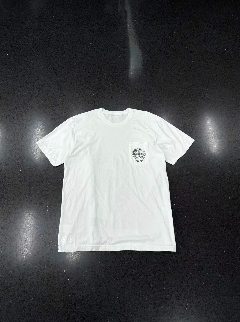 Chrome hearts 克罗心  杭州限定 马蹄印花短袖  白色