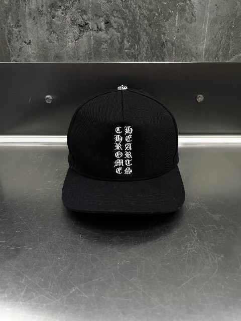 크롬 하트 산스크리트어 자수🪡야구 모자⚾검은색